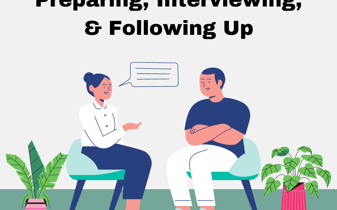The Interview Process – Preparing, Interviewing, & Following Up
